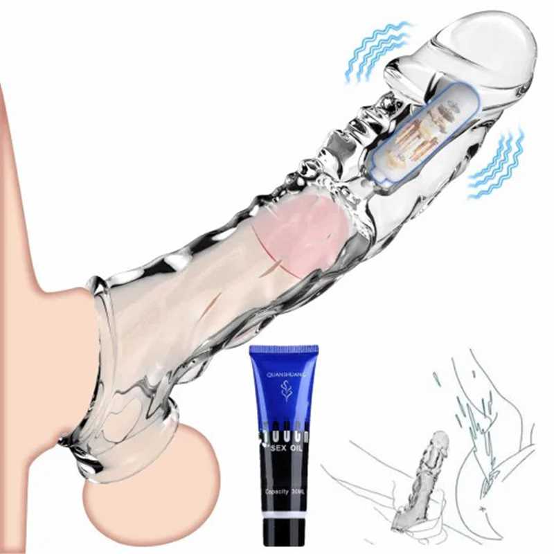 🔥🎁 2025 HOT Deal 💥 Reusable Penis Extension Vibrator – Makes You Longer, Harder & Unstoppable 😍