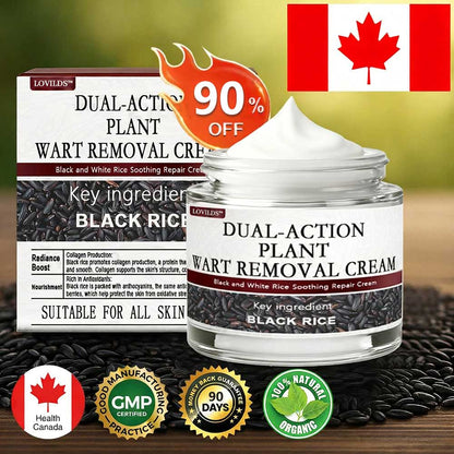 LOVILDS™Black Rice Skin Repair Essence Cream ⚕️ Health Canada Certified Certified (Eliminates warts and skin tags, relieves psoriasis, improves keratin build-up and follicular keratinization, fades pigmentation, sun spots & age spots)