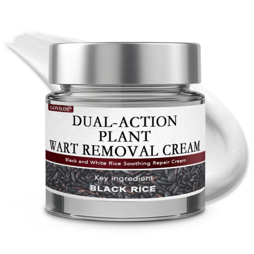 LOVILDS™Black Rice Skin Repair Essence Cream ⚕️ Health Canada Certified Certified (Eliminates warts and skin tags, relieves psoriasis, improves keratin build-up and follicular keratinization, fades pigmentation, sun spots & age spots)
