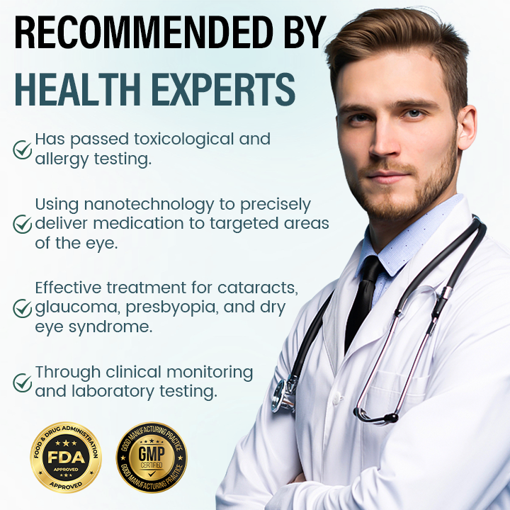 Medazy® Nano Eye Drops Serum —Nano Technology Restores Clear Vision,  No Glasses, No Surgery