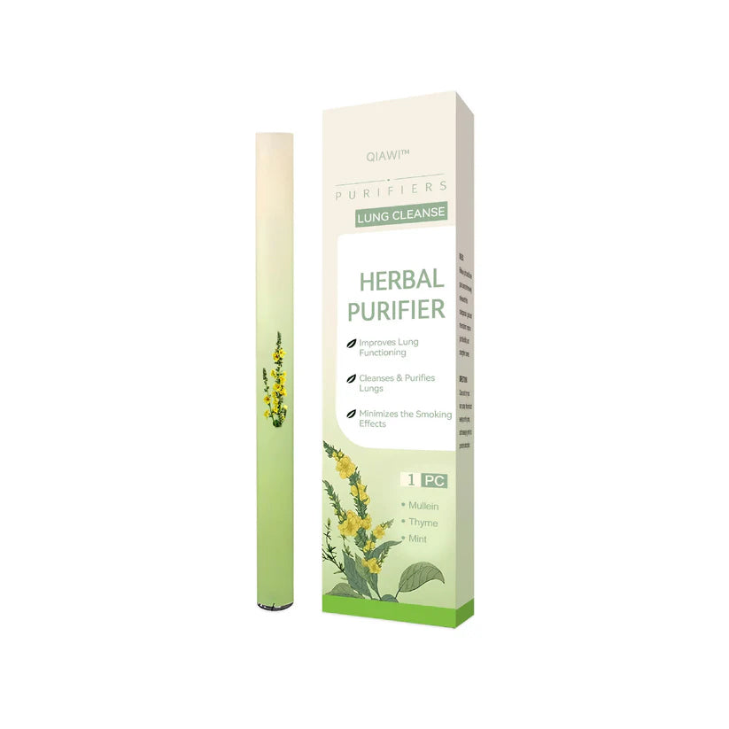 QIAWI™Mullein Relaxation Stick – Soothes Lungs, Detoxifies, Freshens Breath